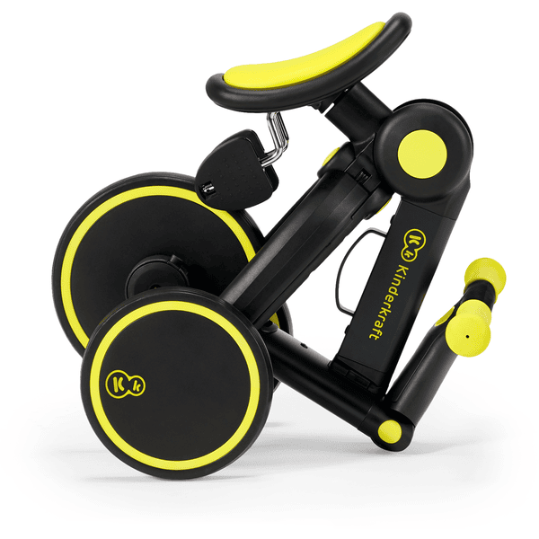 Triciclo Evolutivo Easytwist Black de Kinderkraft - Mi Pequeño.com