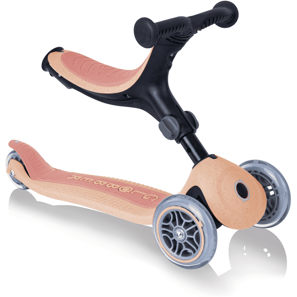 GLOBBER Patinete plegable 3-1 Go-Up Plus Eco apricot 