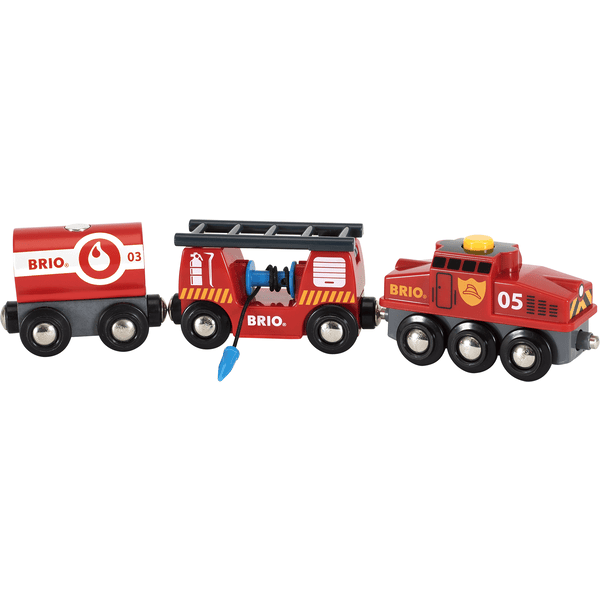 BRIO® WORLD Feuerwehr-Löschzug 33844