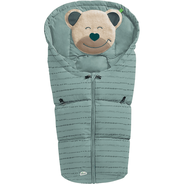 odenwälder Fußsäckchen für Kindersitze Mucki® cosy green