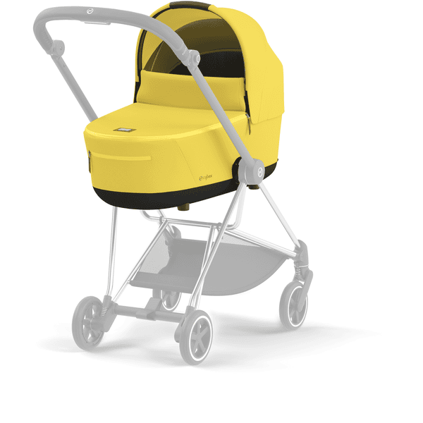 cybex PLATINUM Kinderwagenaufsatz Lux Carry Cot für New Mios Mustard Yellow