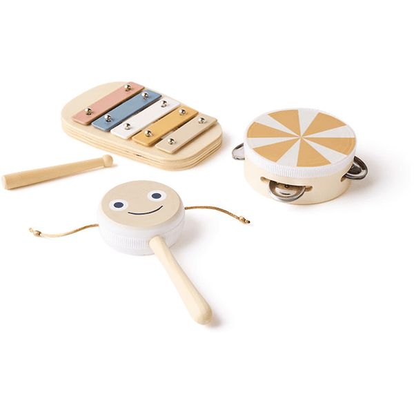 Kids Concept® Musik-Set braun