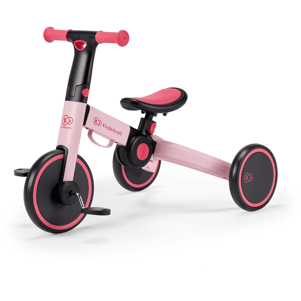 Kinderkraft Tricycle draisienne enfant 4TRIKE, candy pink