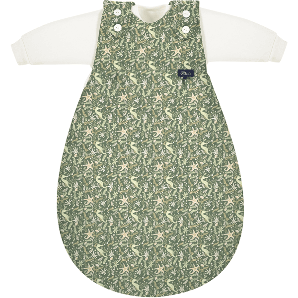 Alvi® Baby Bunting® Unipussi 3-osainen vedenalainen maailma vihreä/beige