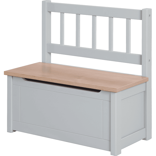 roba Kindertruhenbank Woody taupe