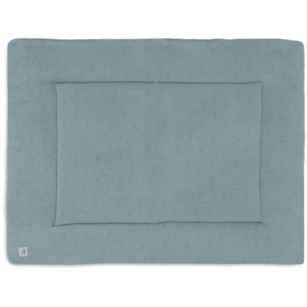 jollein Green Koc do raczkowania Cosy Knit Sea 75 x 95 cm