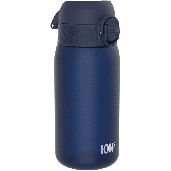 Ion8 Bouteille d'eau étanche pour enfants, sans BPA, bleu marine, 350 ml -   France