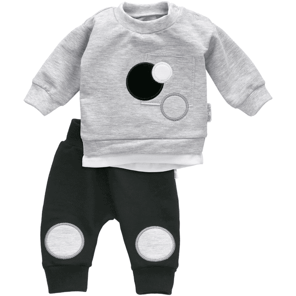 Baby Sweets 2tlg Set Shirt + Hose Lieblingsstücke schwarz grau