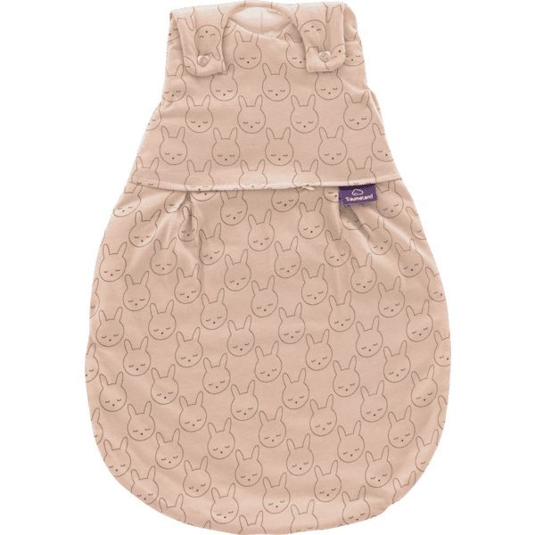 Träumeland Schlafsack Liebmich Kuschelhase beige