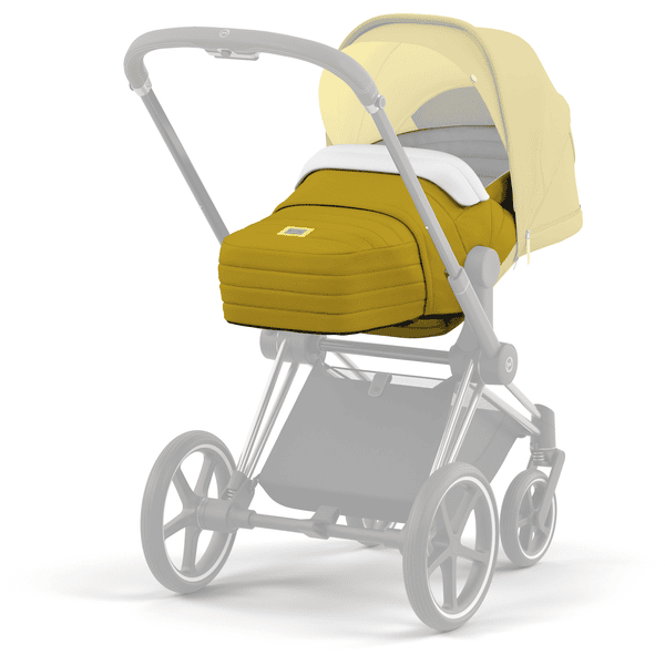 cybex PLATINUM Kinderwagenaufsatz Lite Cot Mustard Yellow