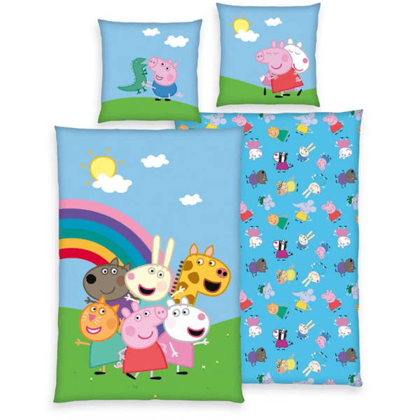 Herding Bettwäsche Peppa Pig Friends 135 x 200 cm