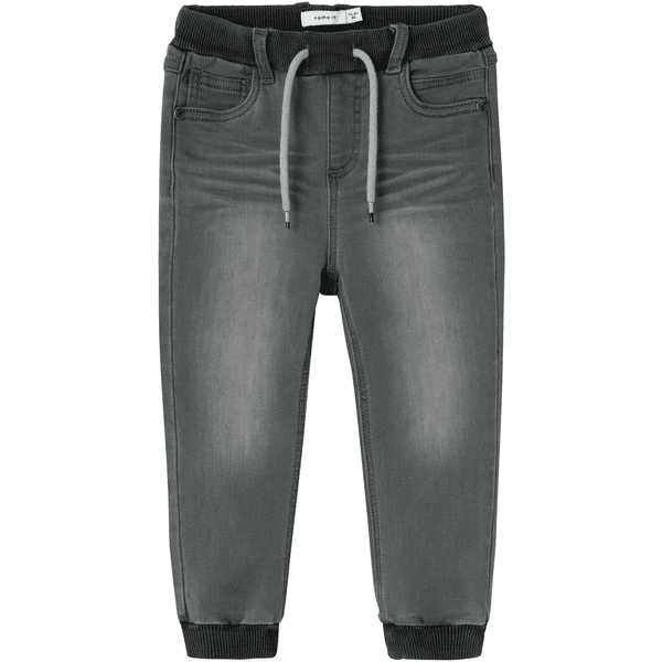 name it Baggy Fleece Jeans Nmmben Medium Grey Denim