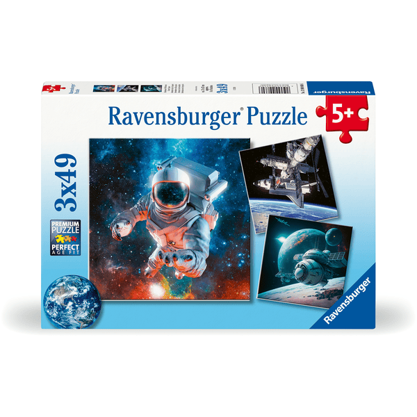 Ravensburger Pussel och rymdäventyr