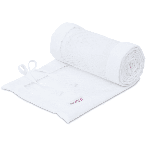 babybay® nest mesh piqué egnet for Boxspring XXL-modell hvit