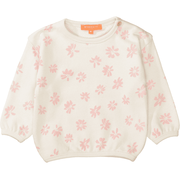 Staccato flower Sweater met patroon