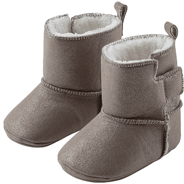 Sterntaler Baby Stiefel glitzer beige