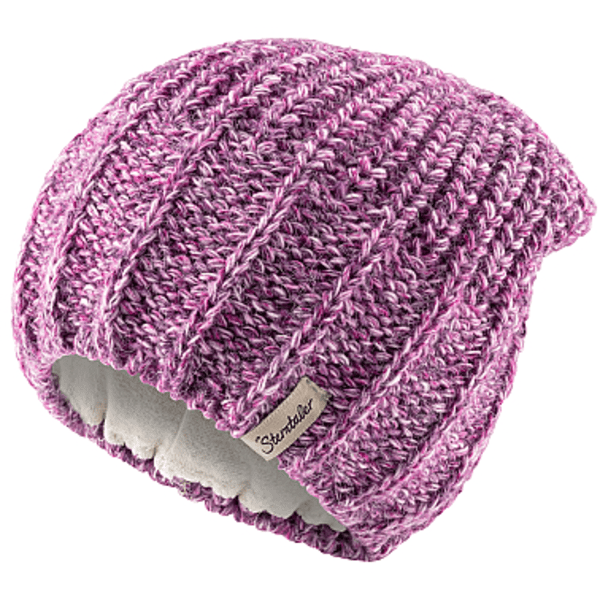 Sterntaler Bonnet tricoté en fil spécial rose 