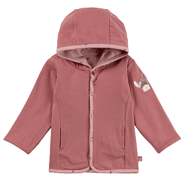 Sterntaler Chaqueta reversible flor rosa perla 