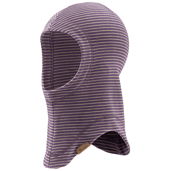 Sterntaler Pañuelo gorro rayas morado