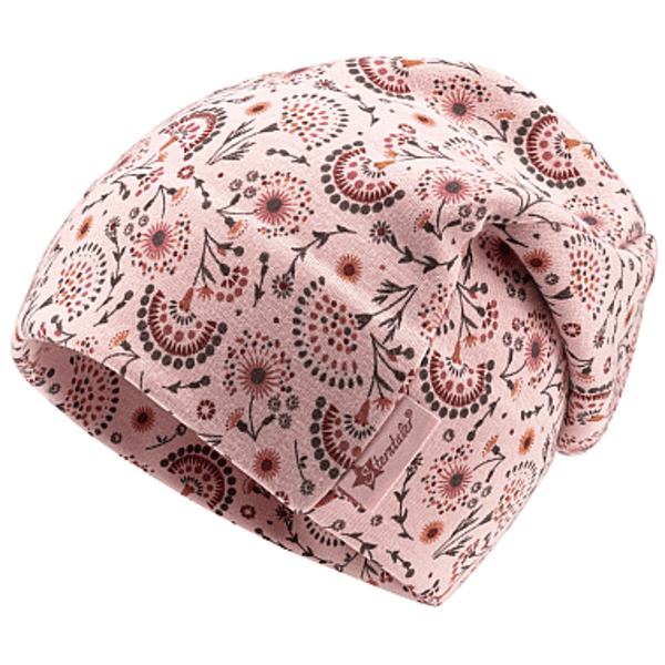 Sterntaler floral Gorro rosa mate