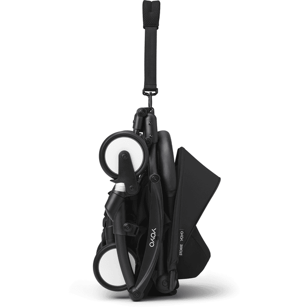 Stokke® Kinderwagen YOYO³ Gestell black inkl. 6+ Textilset Black