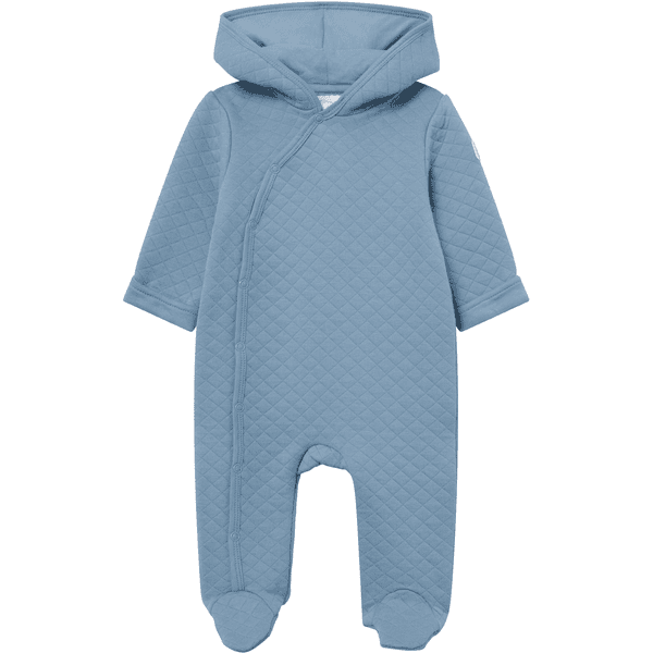 kindsgard Baby overall vaffel blauw