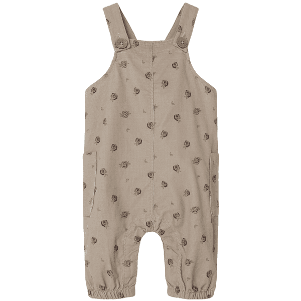 Lil'Atelier Cord Dungarees Nbfnola Gray Morn