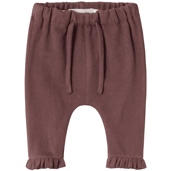 Kalhoty Lil'Atelier Nbfthoro Rose Brown