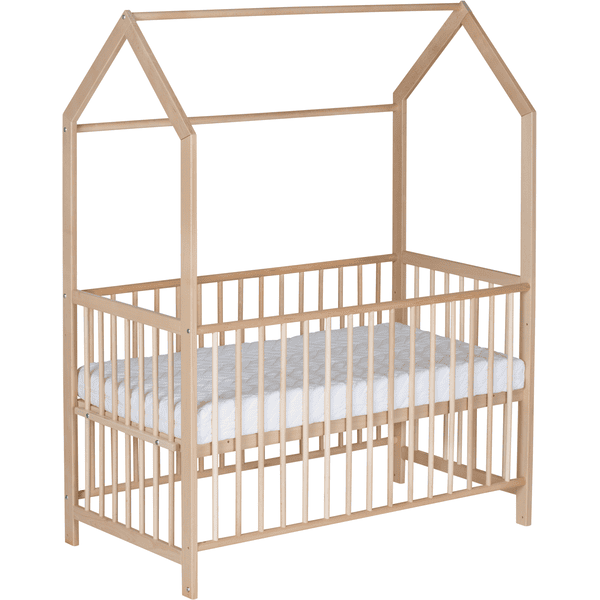 Schardt Lit cabane enfant Micky vernis naturel 60x120 cm