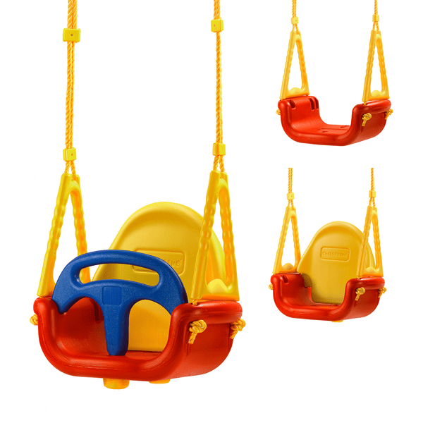 1 rot gelb / 3 orginal / in blau Schaukel Twipsolino Sicherheitsschaukel outdoor Kinderschaukel Kinderschaukelsitz