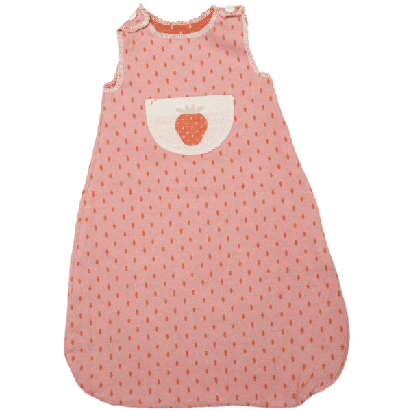 DAVID FUSSENEGGER sovsäck jordgubb babymarkt.se