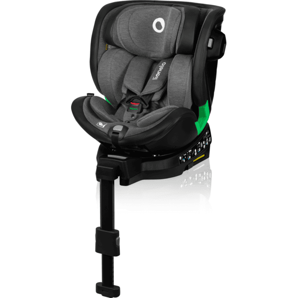 lionelo Kindersitz HARMONY I-Size Graphite Leather