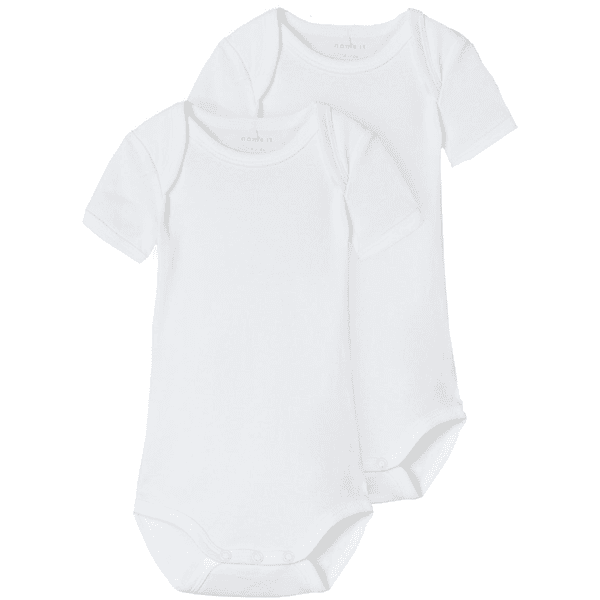 name it Kortærmet body 2-pak B right  White 