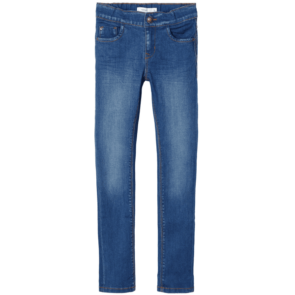 NAME IT  Jeans NKFPOLLY medium blå denim 