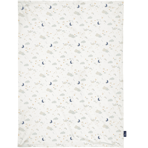 Alvi® Babydecke Jersey Moon 75 x 100 cm