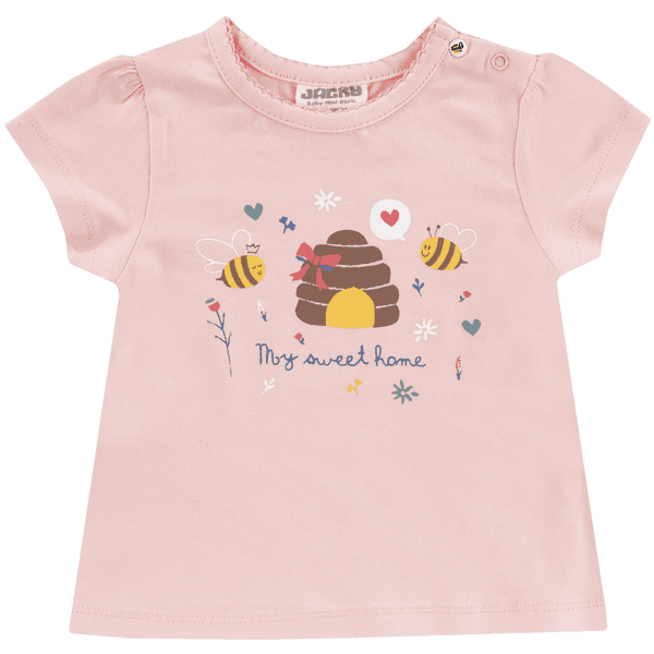 JACKY T-Shirt BEE Happy rosa  