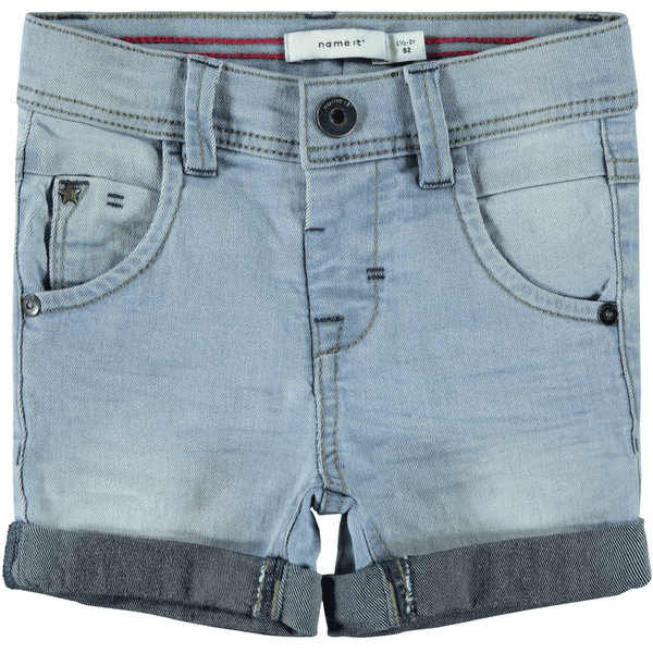 name it Chlapecké džíny Shorts light modrá džínovina 
