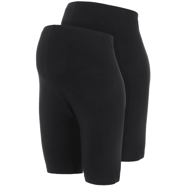 mama;licious Umstandsshorts MLSANNI 2er-Pack black