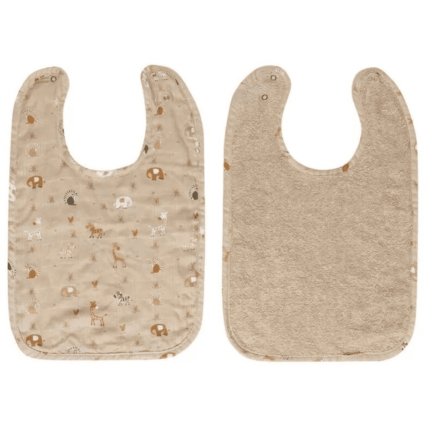 bébé jou® Bib 2-pack Steppe