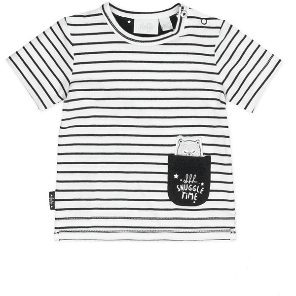 Feetje Girls T-Shirt Ringel Made with love weiß 