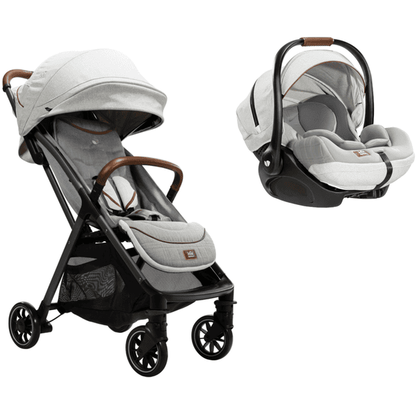 Joie Signature Kombi-Buggy Parcel mit Babyschale i-Level Recline Oyster