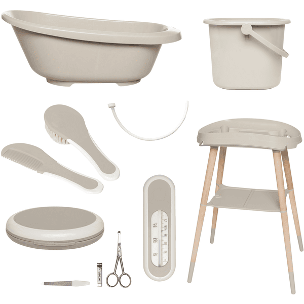 bébé-jou® Badeset 7-tlg Sense Taupe