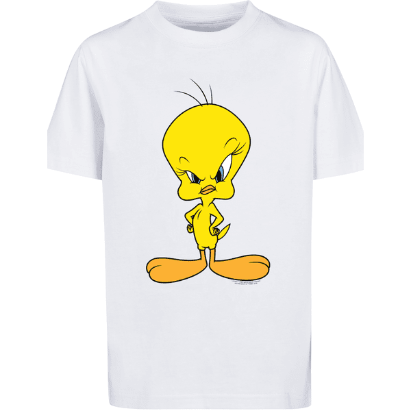 F4NT4STIC T-Shirt Looney Tweety Tunes weiß Angry