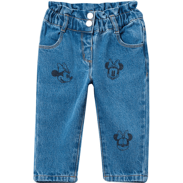 OVS Jeanshose Girl Minnie Mouse blau