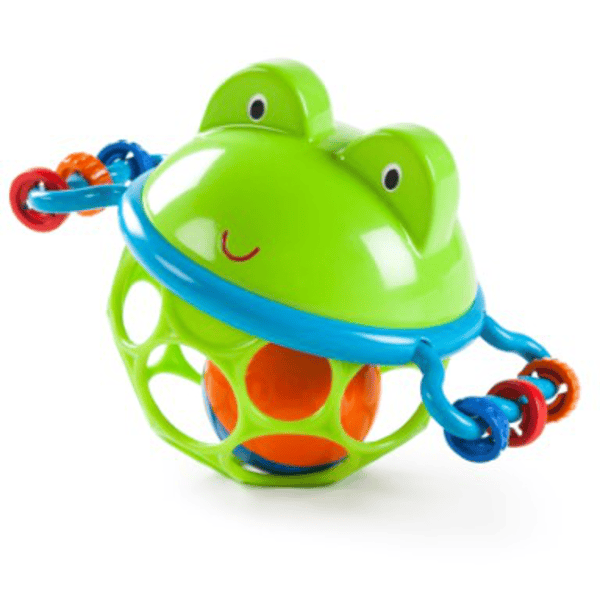 Oball Frosch Greifball mit Glockenball