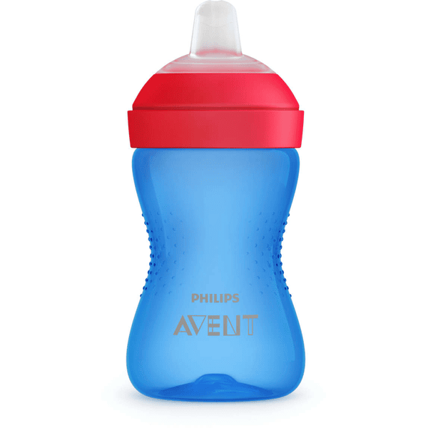 Philips Avent Schnabelbecher SCF802/01 300 ml blau/rot ab dem 9. Monat