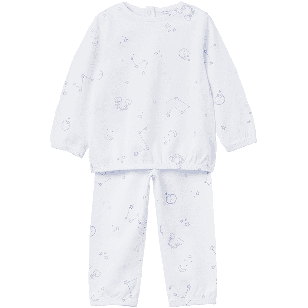 OVS 2-osainen pyjama valkoinen