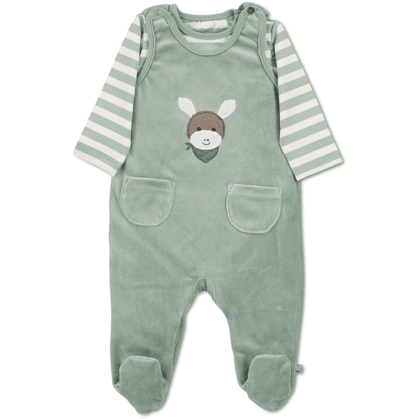 Sterntaler Romper set Emmi zielony 