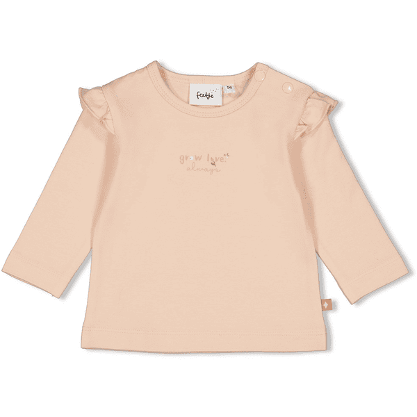 Feetje Little Shirt met lange mouwen Rosebud lichtroze