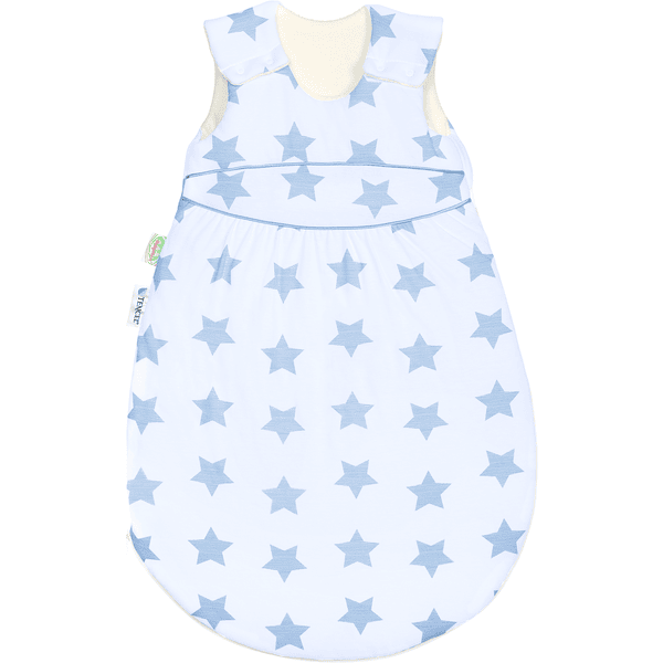 odenwälder Schlafsack Klimasoft warm soft stars cool blue 60cm - 110cm